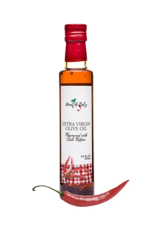 Olio Extra Vergine di Oliva aromatizzato al Peperoncino